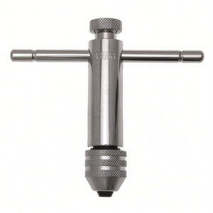 Llave de trinquete TA1423 para machos y terrajas, herramienta manual metálica para roscado de precisión - Product Image 2