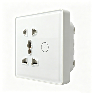 Enchufe Universal para UE, Reino Unido y EE. UU., Enchufe Inteligente WiFi Tuya con 5 Tomas y Compatible con <span class=keywords><strong>Alexa</strong></span> y Google Home - Product Image 1