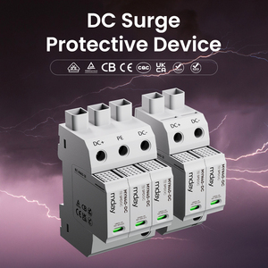 Mejor Protector Contra Sobretensiones de Cobre de 1000V CC 40kA, Tipo T2, Protección Contra Rayos para Sistemas <span class=keywords><strong>Solares</strong></span> y Equipos Electrónicos Industriales - Product Image 1