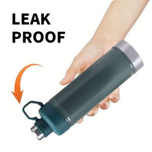 500ml 750ml Stainless Steel Vacuum <b>Flask</b> <b>Bottle</b> Double Layer Portable Outdoor Sports Climbing - Product Image 2
