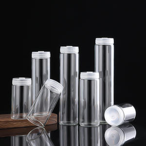 캔디 젤리 조직 배양 테스트 소원 드리프트 시약 보관을위한 47mm 제어 투명 두꺼운 유리 병 - Product Image 5