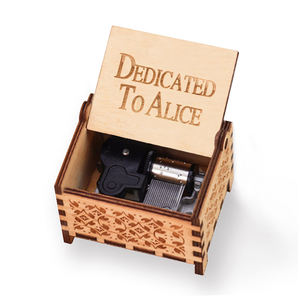 Boîte à <span class=keywords><strong>musique</strong></span> à liquidation sur divers thèmes personnalisée Boîte à <span class=keywords><strong>musique</strong></span> en bois populaire avec <span class=keywords><strong>musique</strong></span> personnalisée et cadeau design - Product Image 6