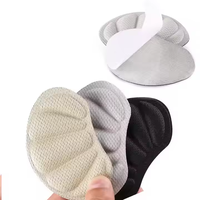 Protections de talon en mousse à mémoire de forme en forme de coquille, 6 mm d'épaisseur, anti-usure, coussinets antidérapants pour chaussures, prévention des ampoules