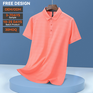 Polo respirant OEM avec logo personnalisé, séchage rapide, pour le golf, le sport, décontracté, été, manches courtes, vêtements de sport de haute qualité, polo pour homme - Product Image 3