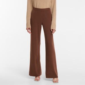 <span class=keywords><strong>Pantaloni</strong></span> da <span class=keywords><strong>Donna</strong></span> in Cashmere e <span class=keywords><strong>Lana</strong></span> Lavorati a Maglia di Lusso per l'Inverno - Product Image 5