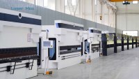 Presse plieuse servo-électrohydraulique CNC, machine à plier les tôles métalliques hydraulique de Chine