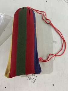 <span class=keywords><strong>Hamac</strong></span> de camping avec capacité de 550 lb, tissu résistant, avec barres anti-roulement et sac de transport, pour le jardin, le camping, la plage et les voyages - Product Image 4