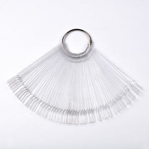 50 pièces/ensemble léger tableau de couleurs des <span class=keywords><strong>ongles</strong></span> en forme d'éventail Transparent pour affichage de vernis à <span class=keywords><strong>ongles</strong></span> carte de couleur des <span class=keywords><strong>ongles</strong></span> - Product Image 4