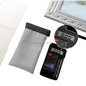 <span class=keywords><strong>Anti</strong></span>-Hacking RFID Signal Blocking Faraday Bag Shield Pouch Wallet for Cell Phone Car Key FOB - Product Image 5