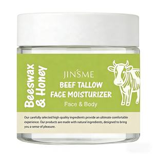 Private Label Beef Tallow <b>Face</b> Moisturizer Cream Shea Butter Hyaluronic Acid Paraben-Free/Sulfate-Free/Silicone-Free for All - Product Image 1