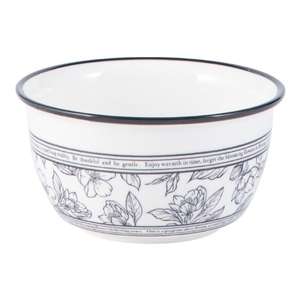 Wholesale Household Ceramic Tableware Set Soup Bowl and <b>Dinnerware</b> With Plant Pattern for Home Decor Housewarming Gifts - Product Image 5