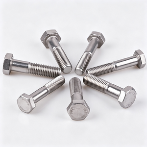 Tornillo hexagonal de rosca completa de acero inoxidable A2 duradero GB5783 - Product Image 2