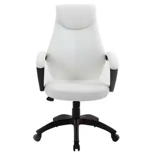 Hot Selling And Comfortable Luxury High Backrest Boss Chair With Rotating Black Leather Office Chairs