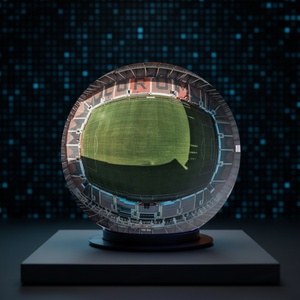 Écran LED à haute fréquence de rafraîchissement et à haute résolution de niveaux de gris pour la décoration et la publicité, étanche IP65 pour les entreprises et les parcs - Product Image 1