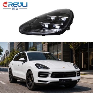 Feux de voiture CREULI, phares LED 2024 style PDLS Matrix pour Porsche <span class=keywords><strong>Cayenne</strong></span> 958.2 <span class=keywords><strong>2015</strong></span>-2017, installation facile, vente directe d'usine - Product Image 1