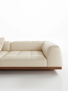 Sofá de Diseño Espacioso y Lujoso de Estilo Italiano, <span class=keywords><strong>Chaise</strong></span> <span class=keywords><strong>Longue</strong></span> de Esquina Posmoderna, Sofá Bohemio de Madera Maciza - Product Image 5
