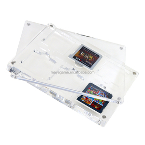 6 en 1 haute transparence acrylique couvercle d'aspiration magnétique jeux boîte de rangement coque dure cartouche étui pour Nintendo 3DS <span class=keywords><strong>DS</strong></span> - Product Image 3
