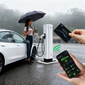 แท่นชาร์จ EV 20KW 40KW 30KW สำหรับใช้ในเชิงพาณิชย์จากโรงงานพร้อม CCS 4G ocpp - Product Image 6