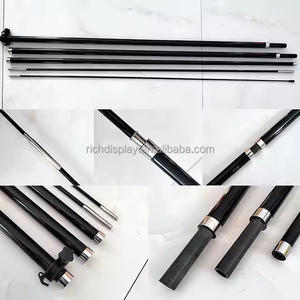 Bendera pantai iklan luar ruangan kustom kualitas tinggi bendera poliester persegi panjang sobek untuk kegiatan promosi - Product Image 4