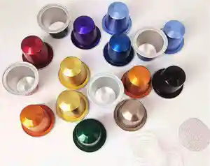 High Quality Suppliers Wholesale Empty Nespresso Coffee Capsule In Aluminum Material