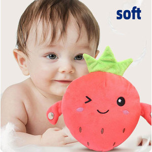 Juguetes de Peluche Electrónicos con Sensor Creativo, Juguetes Musicales Interactivos de Fresa, Muñeca Musical para Padres e Hijos, Juguetes de Moda - Product Image 2