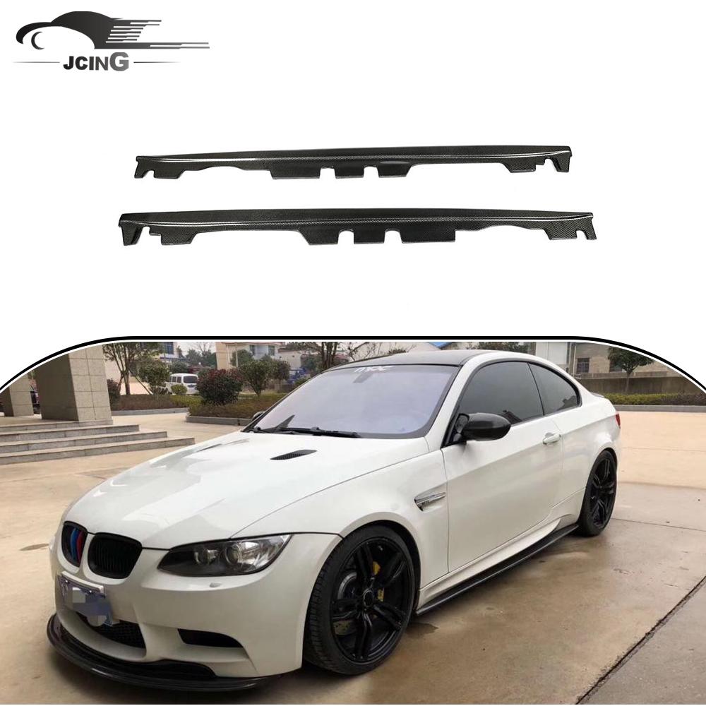 Комфортное роскошное карбоновое волокно E92 M3 боковые юбки для BMW E93 M3 купе 2008 - 2013