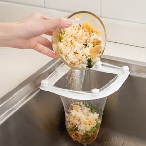 Kitchen Disposable Portable Filter <b>Sink</b> Net Filter <b>Strainer</b> Mesh for <b>Sink</b> Rack Sewer Triangular Outfall Drain <b>Strainer</b> - Product Image 1