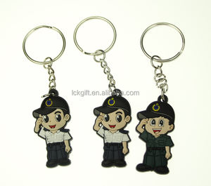 Özel promosyon ucuz 2D tasarım kişiselleştirilmiş kazınmış yumuşak PVC anahtarlık kauçuk - Product Image 3