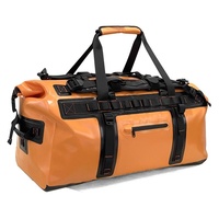 Tas Duffel Trekking Tahan Air 40L 60L 90L, Tas Olahraga Roll-top Mengapung, Tas Kering untuk Berkemah