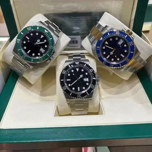 Montre personnalisée de haute qualité en acier inoxydable, résistante à l'eau 100 bars, aiguilles lumineuses, miroir saphir, chronographe - Product Image 4