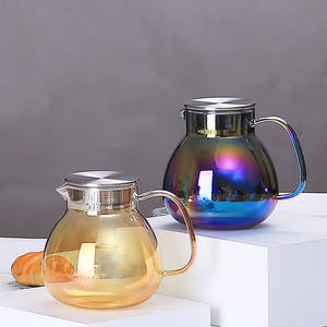 インフューザー付き500ML & 1000MLホウケイ酸ガラスティーポット高品質ガラスティーポットセット - Product Image 3