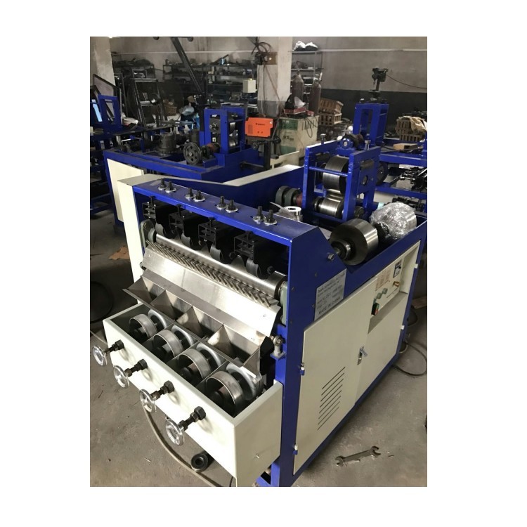 scrubber making machine equipment for the production of metal washcloths Steel wire ball