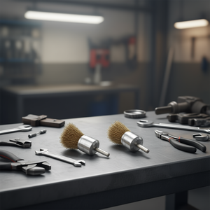 Cepillo de alambre Ttake con eje de acero de 6 mm, 4500 RPM para limpieza de precisión - Product Image 3