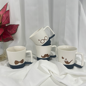 Taza de cerámica esmaltada de dos tonos de gran oferta <span class=keywords><strong>para</strong></span> regalos de empresa, <span class=keywords><strong>diseño</strong></span> de Festival <span class=keywords><strong>del</strong></span> Día <span class=keywords><strong>del</strong></span> <span class=keywords><strong>Padre</strong></span> suministrado por fábrica <span class=keywords><strong>para</strong></span> café, té y leche - Product Image 2