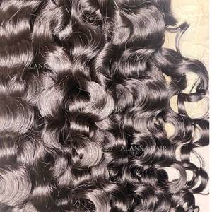 <span class=keywords><strong>Capelli</strong></span> Ricci di Alta Qualità, Ciocche di <span class=keywords><strong>Capelli</strong></span> Umani Vergini Cambogiani con Cuticole Allineate, da 14 a 30 Pollici - Product Image 3