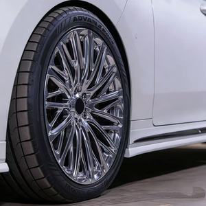 Rines de Aleación Monobloque SAiLen de Diseño Cóncavo Profundo, 17-22 Pulgadas, 5x112/5x120/5x130, Negro Semi-Brillante, Multirradio, para Audi, Garantía de 5 Años - Product Image 3