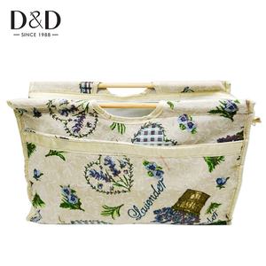 Organizador portátil <span class=keywords><strong>de</strong></span> hilo, bolsa <span class=keywords><strong>de</strong></span> punto con asa <span class=keywords><strong>de</strong></span> madera para viaje - Product Image 1