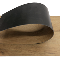 Flecken resistente weiße Teakholz muster Lvt Bodenbelag Luxus Vinyl fliesen Kleber 9x60 Zoll große Bodenfliesen für die Raum dekoration