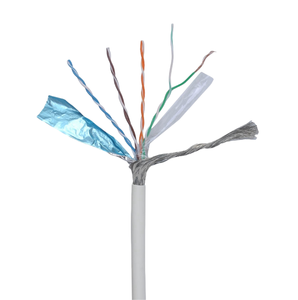 Kabel OEM Cat5 <span class=keywords><strong>SFTP</strong></span> 26AWG Tembaga Murni Kabel Ethernet Harga Murah Per Meter - Product Image 5