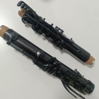 Professional Bb Clarinet Ebony Wood Body, Black Nickel Keys