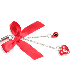 Juguetes sexuales femeninos: Lindo colgante de lazo, clip ajustable para el pecho, equipo de tortura SM, juguetes sexuales, accesorios de castigo para parejas. - Product Image 1