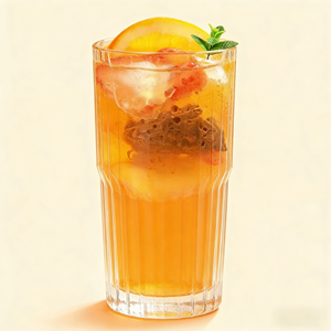 Mélange de thé aux fruits OEM fraise, pomme, orange |   Thé en sachet avec morceaux de fruits secs |   Riche en vitamine C |   Infusions chaudes et froides - Product Image 2