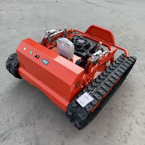 Nouvelle <span class=keywords><strong>tondeuse</strong></span> robotisée télécommandée tout-terrain CE EPA, moteur 4 temps 224cc, puissance 650W, largeur de coupe, sortie d'usine - Product Image 5