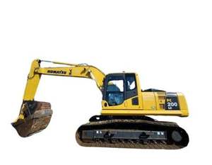 Équipement lourd, excavatrice sur chenilles Komatsu PC200 d'occasion, excavatrice Komatsu à vendre - Product Image 1