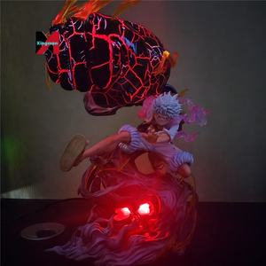 <span class=keywords><strong>One</strong></span> Pieced Gear 5 Nika Luffy MJ Puño Figura Anime Estatua Modelo Red Punch Regalo - Product Image 3