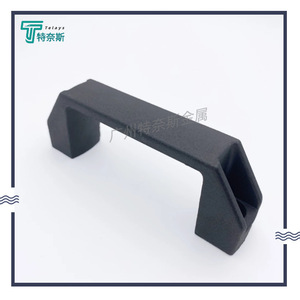 LS522 Nylon Handle 180mm <b>Black</b> Industrial Bar Handle For Chassis Rack - Product Image 3