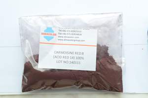 Rojo Ácido 14 para Lana y Seda |   Tinte Ácido Rojo Brillante con Excelente Propiedad de Nivelación - Product Image 3