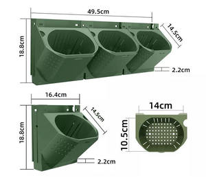 <span class=keywords><strong>Jardinière</strong></span> murale verticale Jardinières de décoration de jardin <span class=keywords><strong>Jardinière</strong></span> verticale Systèmes de jardin verticaux d'extérieur Système de mur vert - Product Image 2