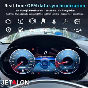 Para Benz ML/GL/GLE/GLS 2012-2019 W166 X166, Velocímetro de Cabina Virtual, Pantalla Completa de 12.3 Pulgadas, CARPLAY, Mantiene el Panel de Instrumentos Digital LCD Original del Automóvil - Product Image 2