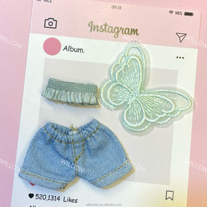 Vêtements pour bébés HQ, accessoires Sonny Angel, mini-pantalons, jeans et robes, vêtements faits main originaux, ensembles en gros - Product Image 5